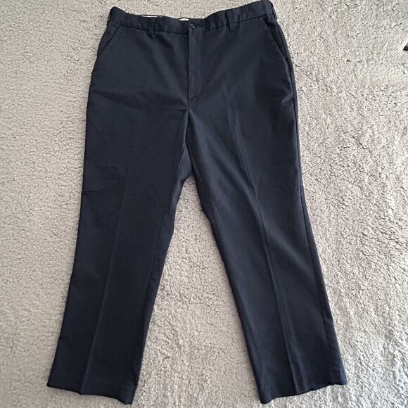 Cintas Uniform Pants Mens Size 38 Comfort Flex Navy Workwear, Dadcore Chore - Picture 1 of 16